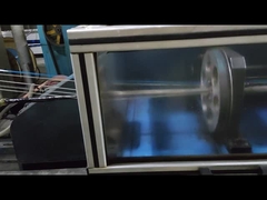 De verdraaide laag van de kabelkern